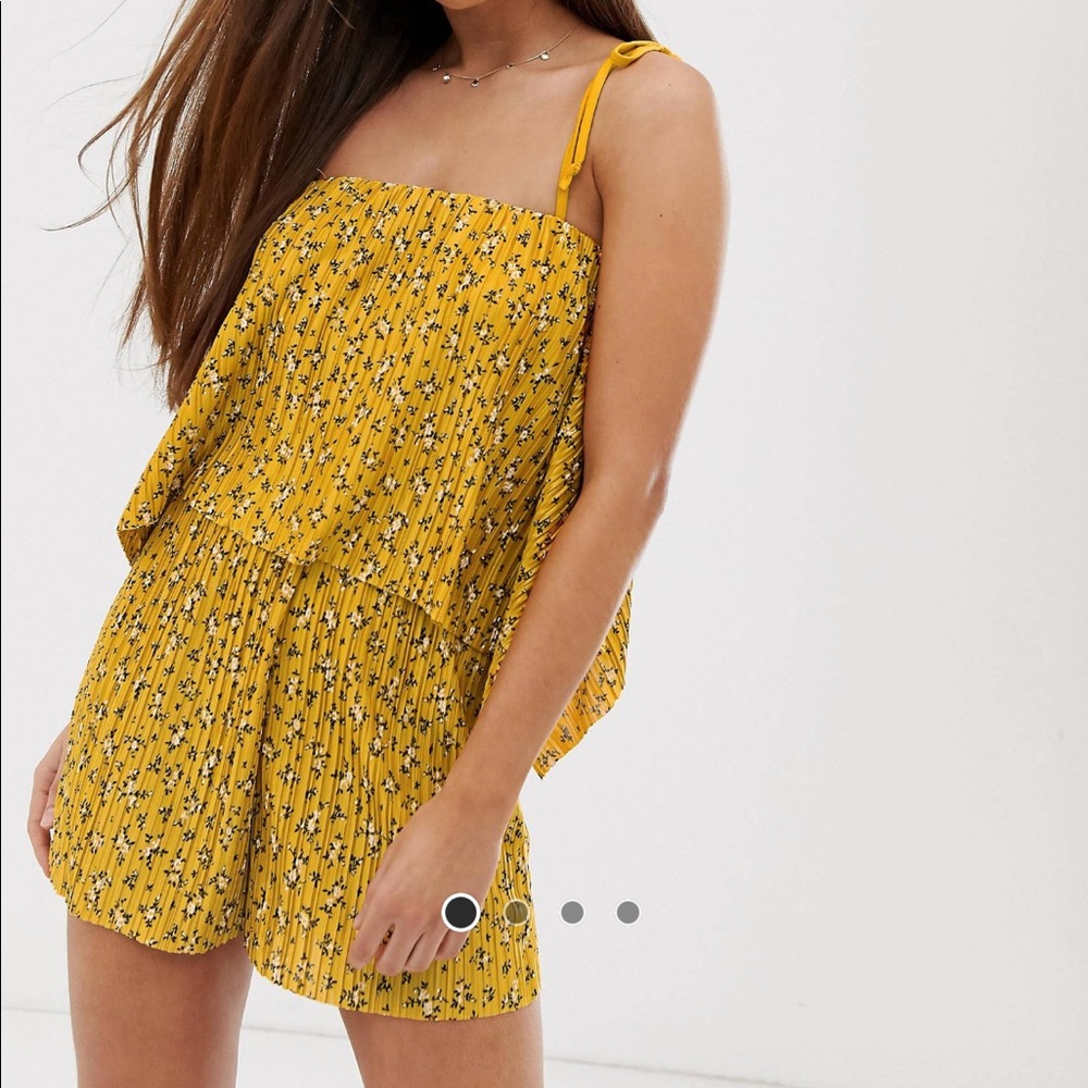 Yellow/ Gold Romper